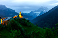 Colle Santa Lucia Church  Veneto, Italy