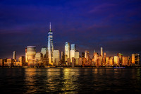 Sunset at Lower Manhattan, NY