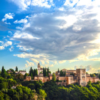 Al-Hambra Palace, Granada, Spain