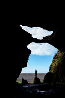 Yoda Cave, Hjörleifshöfði Mountain, Iceland.